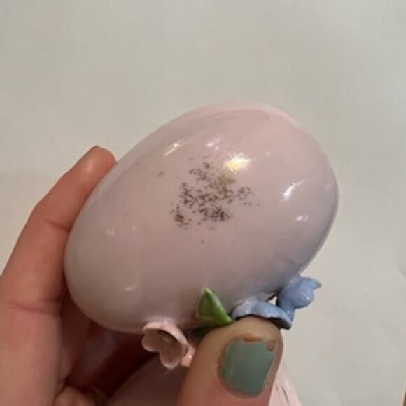 Vintage Japanese Floral Egg S&P Shakers RARE - Picture 6 of 16